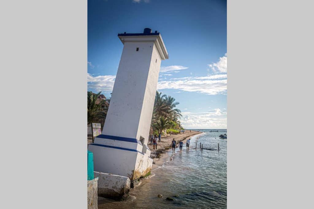 Casa Marene Leilighet Puerto Morelos Eksteriør bilde