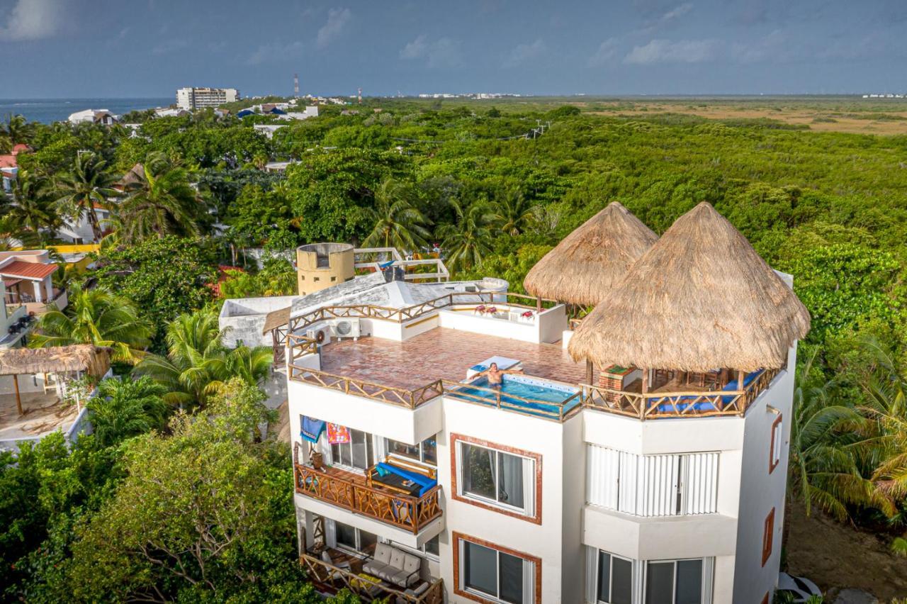 Casa Marene Leilighet Puerto Morelos Eksteriør bilde