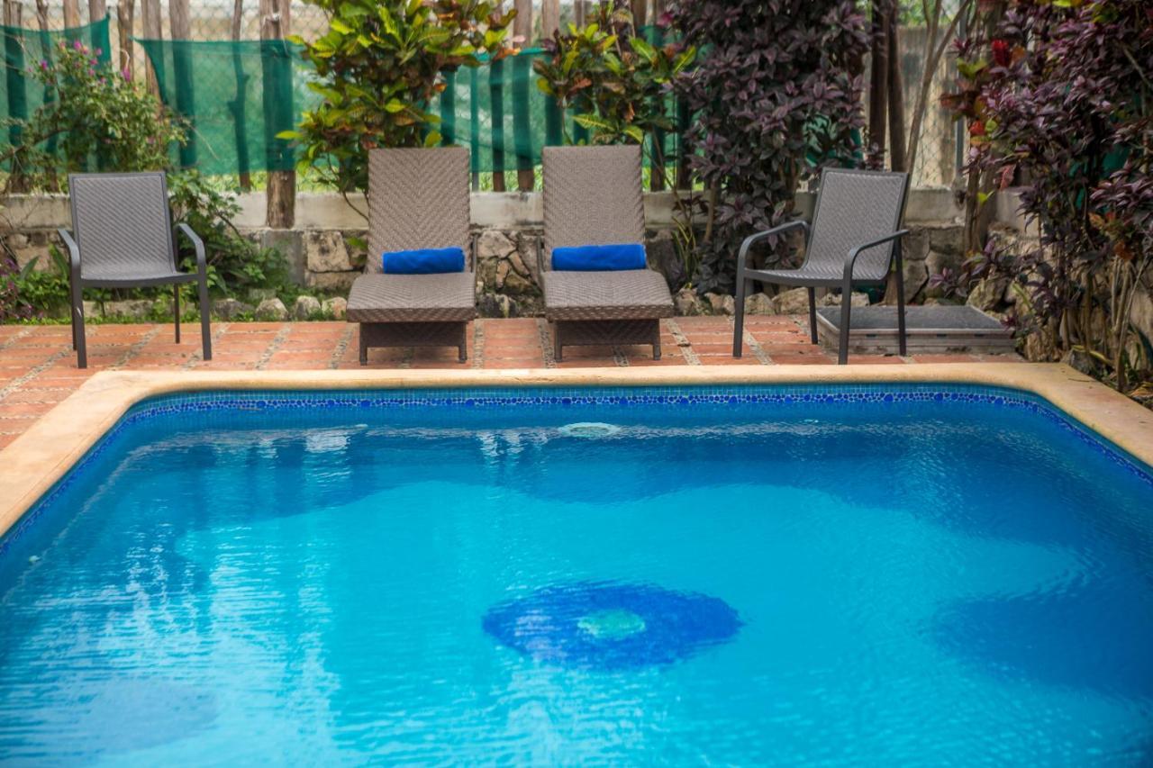 Casa Marene Leilighet Puerto Morelos Eksteriør bilde