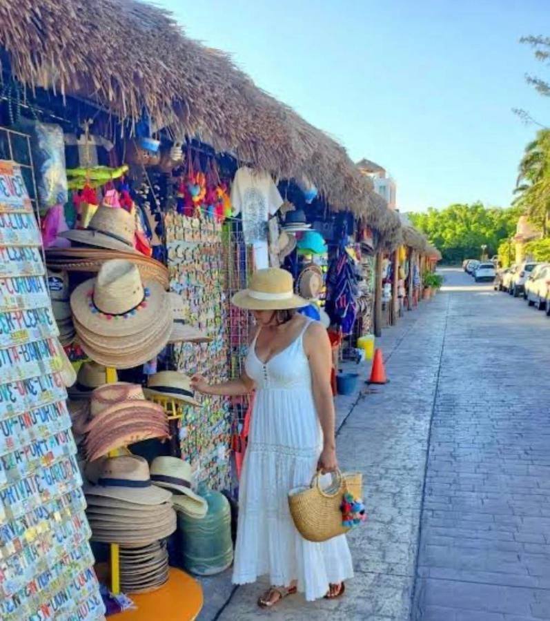 Casa Marene Leilighet Puerto Morelos Eksteriør bilde